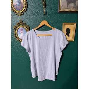 Lululemon Purple T-Shirt Relaxed Sz Medium